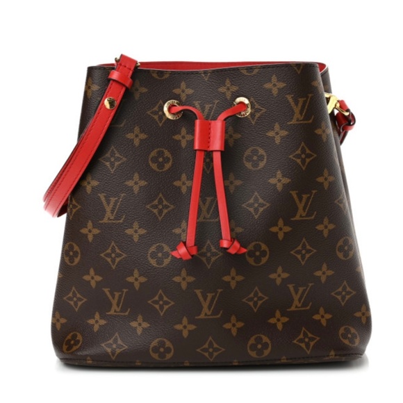 LOUIS VUITTON Monogram Neonoe MM Coquelicot 1284808